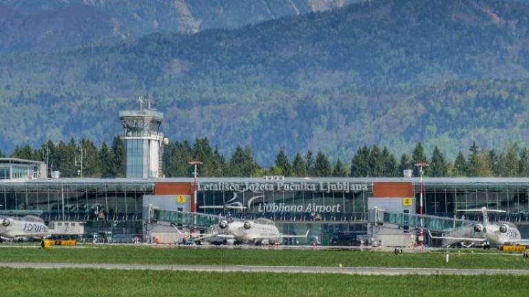 Na ljubljanskem letališču rast potniškega prometa