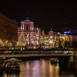 Ljubljana med novoletnimi prazniki (SPLET)