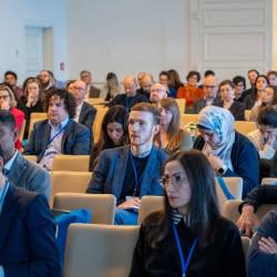 Udeleženci mednarodne konference v Trstu (AREA Science Park)