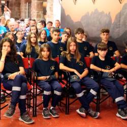 Del udeležencev 24. mladinske gasilske olimpijade v kraju Borgo Valsugana (FEDERAZIONE DEI CORPI VIGILI DEL FUOCO VOLONTARI PROVINCIA AUTONOMA TRENTO)