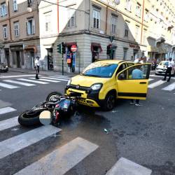 Prizorišče nesreče, ki se je 23. avgusta pripetila v Ulici Valdirivo (FOTODAMJ@N)