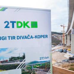 Gradnja drugega železniškega tira Divača-Koper (TOMAŽ PRIMOŽIČ/FPA/PRIMORSKE NOVICE)