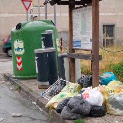 Legambiente priporoča boljše osveščanje občanov glede storitev, ki jih nudi družba Isambiente (BUMBACA)