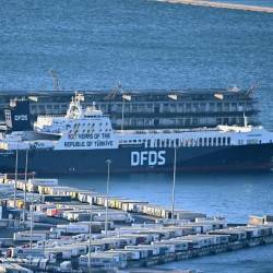 Ladja Olympos Seaways v Trstu (FOTODAMJ@N)