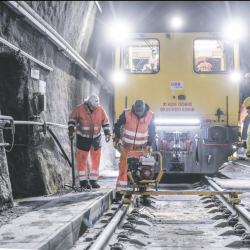 Avstrijske zvezne železnice obnavljajo 120 let stari predor med Koroško in Salzburgom (ÖBB)