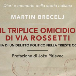 Knjiga raziskuje okoliščine trojnega umora z dne 10. marca 1944 v Ulici Rossetti v Trstu