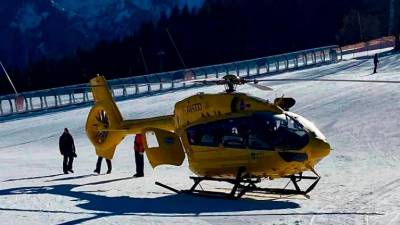 Reševalni helikopter, fotografija je simbolična (ARHIV)