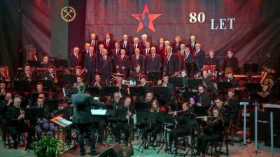 Pobudnik in nosilec vpisa, Partizanski pevski zbor, letos praznuje 80. obletnico, ki jo bo obeležil s koncertom v Cankarjevem domu (PPZ/FACEBOOK)