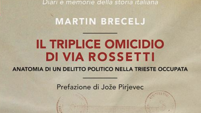 Knjiga raziskuje okoliščine trojnega umora z dne 10. marca 1944 v Ulici Rossetti v Trstu