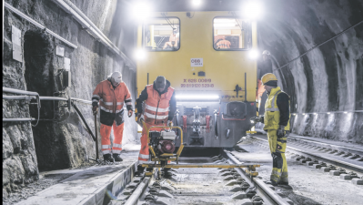 Avstrijske zvezne železnice obnavljajo 120 let stari predor med Koroško in Salzburgom (ÖBB)