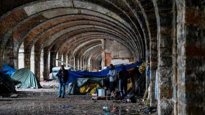 Silos, v katerem so migranti živeli v nečloveških razmerah, so pred nedavnim izpraznili (ARHIV)
