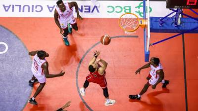 Košarkarska tekma ekipe Pallacanestro Trieste na simbolični fotografiji (TTEDESCHI/FOTODAMJ@N)