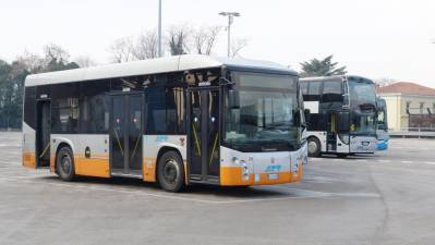 Avtobusi podjetja APT (ARHIV)