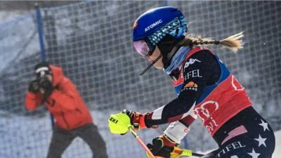 Mikaela Shiffrin je osvojila uvodni slalom (ANSA)