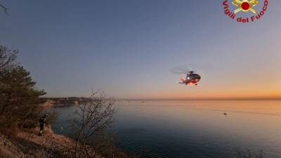 Pohodnico so živo našli v Sesljanskem zalivu, iskal jo je celo helikopter