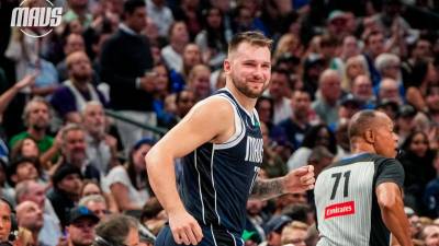 Luka Dončić na sinočnji tekmi (DALLAS MAVERICKS/FACEBOOK)