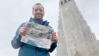 Pozdrav iz oblačega Reykjavika <i>(Rudi Balzano)</i>