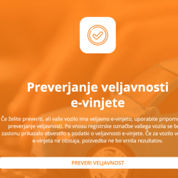 Veljavnost slovenskih vinjet lahko zdaj preverjamo po spletu