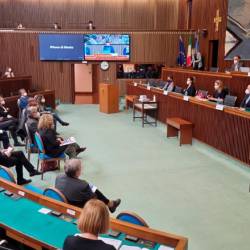 Tretja deželna konferenca o varstvu slovenske manjšine je potekala novembra 2021 (FOTODAMJ@N)