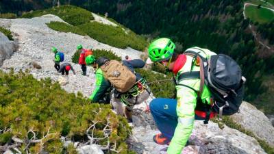 Na gori Peralba v Karniji so reševali dva pohodnika (CNSAS FVG)
