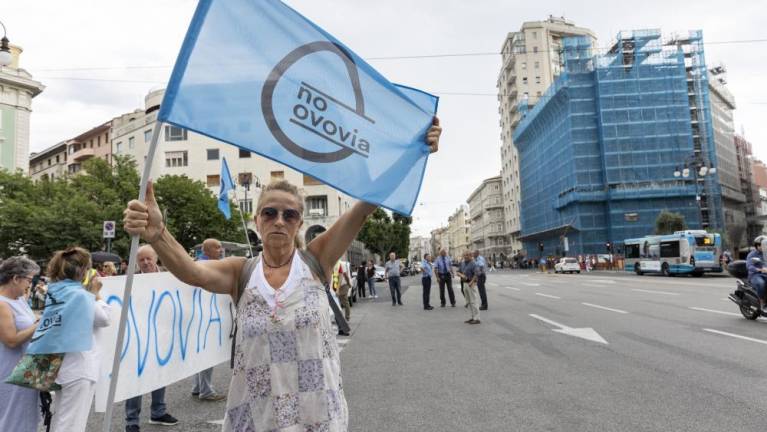 Na tržaških ulicah še drugič proti žičnici