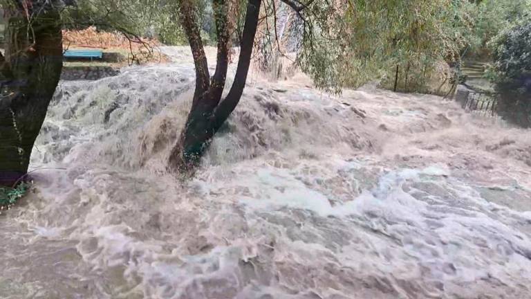 Izvir na Jami podivjal kot malokdaj, morda kot še nikoli (video)