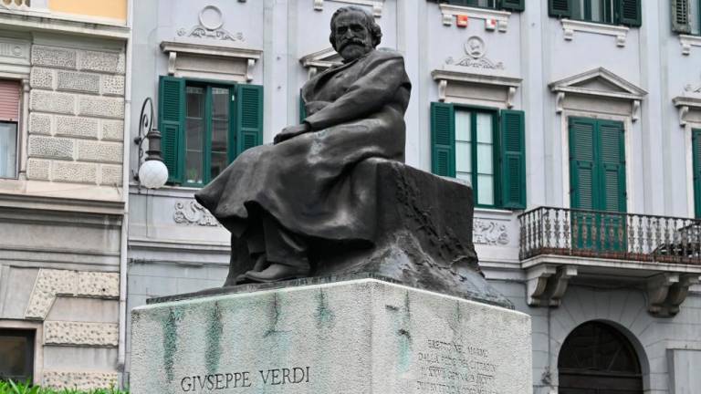 Ob stoletnici bodo poskrbeli za obnovo Verdijevega kipa