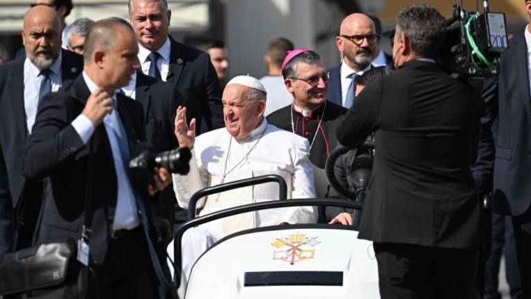 Papež: Trst je poklican k srečevanju različnih ljudstev