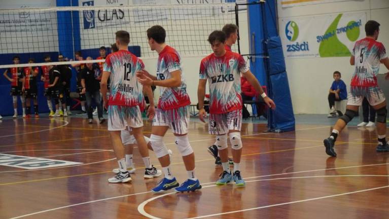 Prvi zmagi za SloVolley ZKB in Jadran