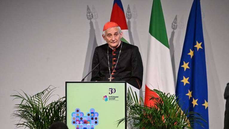 Predsednik Mattarella odprl Socialni teden katoličanov