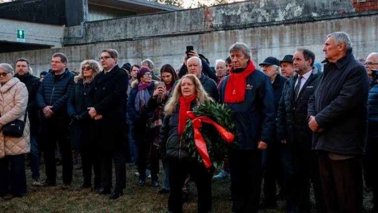 Občuten spomin na pet ustreljenih antifašistov