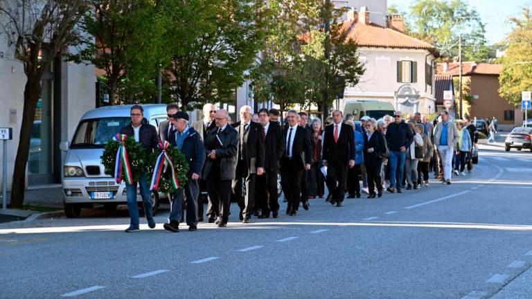 Polaganje vencev na Tržaškem