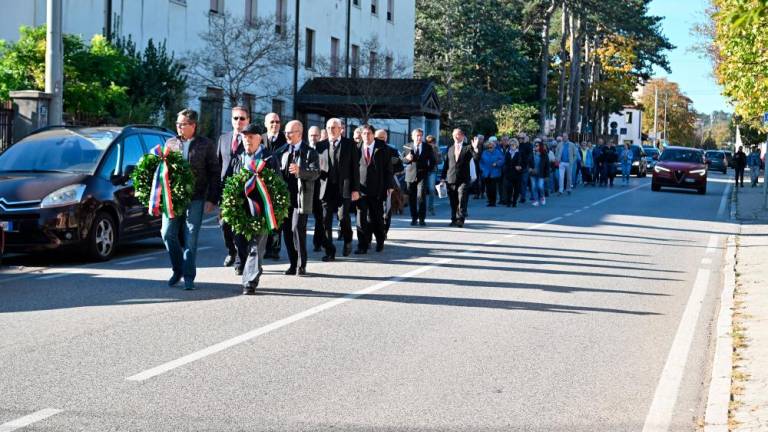 Polaganje vencev na Tržaškem