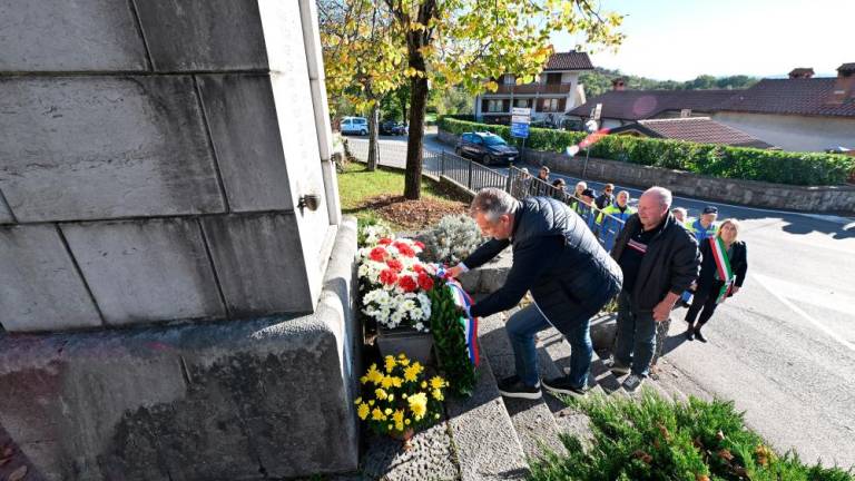 Polaganje vencev na Tržaškem