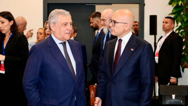 Italija in Srbija želita krepiti sodelovanje