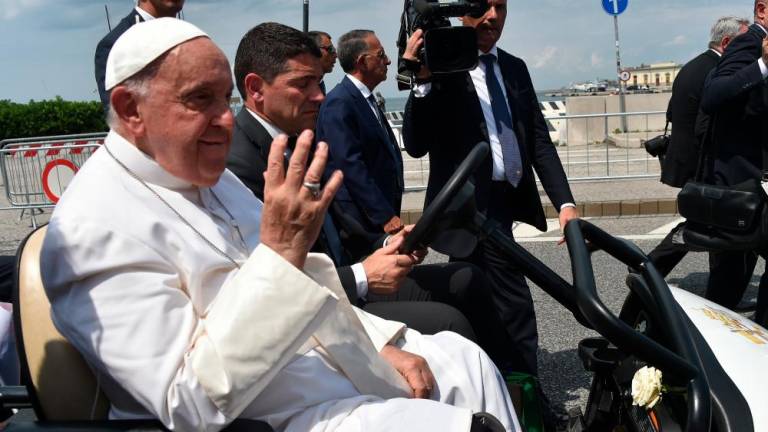 Papežev obisk v Trstu
