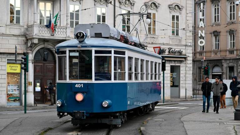 Trieste Trasporti: Trije tramvaji pripravljeni na vožnjo