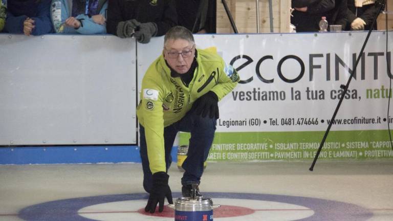 Doberdobska ekipa zmagala na turnirju Curling Bisiac