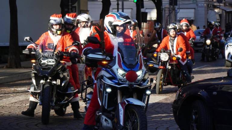 Božički na motorjih v duhu solidarnosti