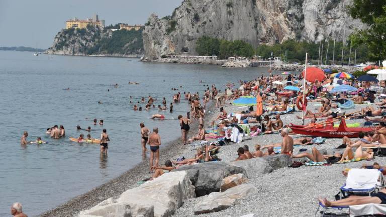 Na sesljanski plaži se je želel samozadovoljevati