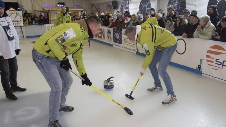 Doberdobska ekipa zmagala na turnirju Curling Bisiac