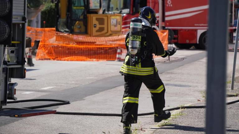 Gasilci odpravili okvaro na plinskem omrežju