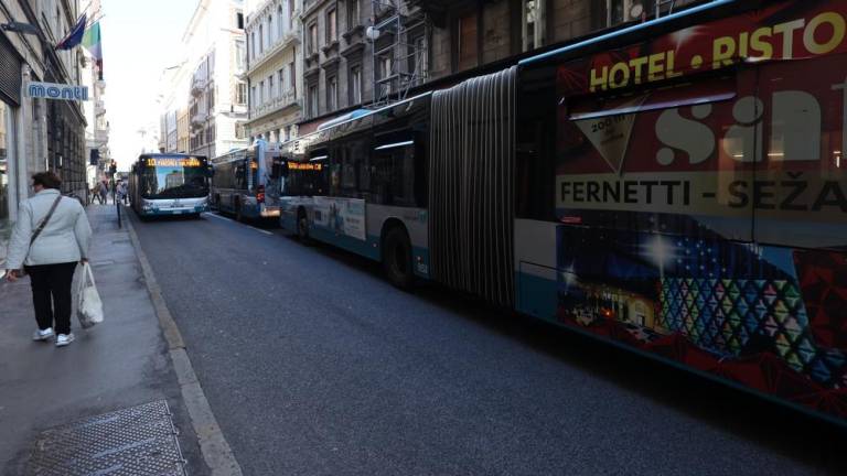 Gost promet na tržaških ulicah