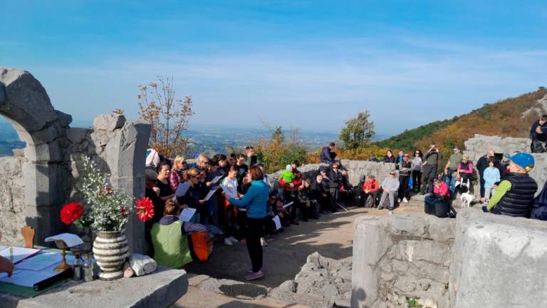 Uživali na Sabotinu, Cerju in Kremenjaku