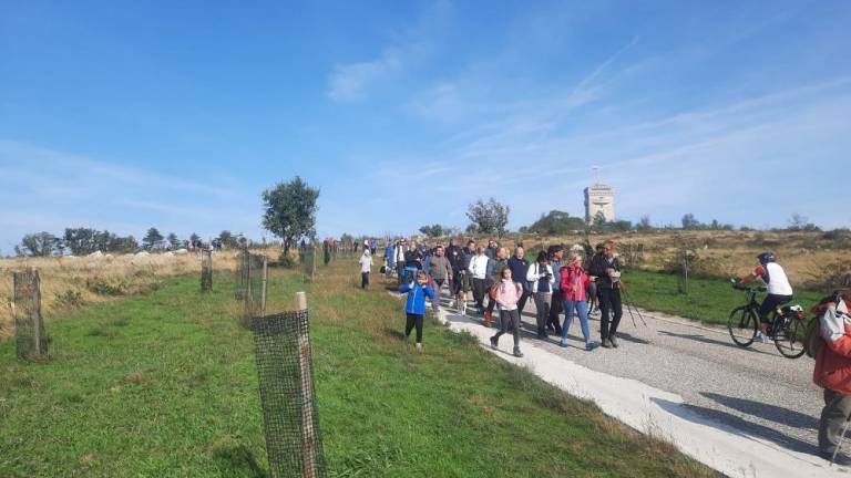 Uživali na Sabotinu, Cerju in Kremenjaku