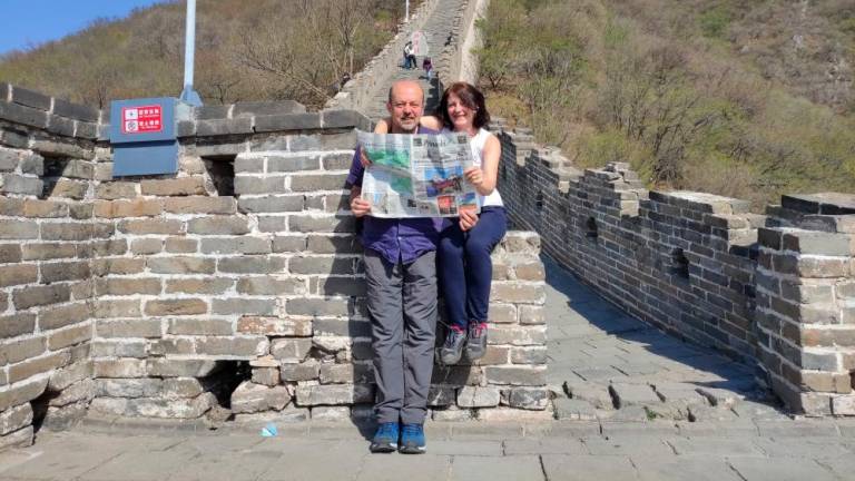 S Primorskim dnevnik tudi na Kitajski ... s sprehodom po Kitajskem zidu (Daniela in Paolo )
