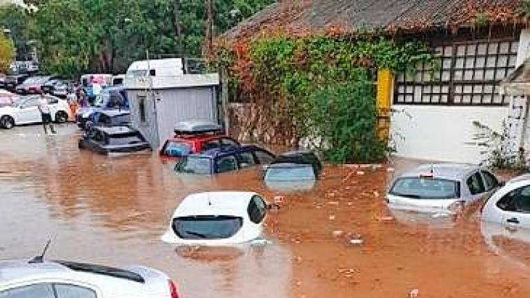 Dubrovnik pod vodo zaradi obilnih padavin