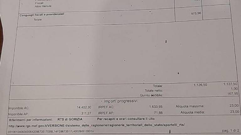 Goriška učiteljica oktobra prejela samo en evro plače