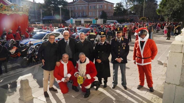 Božički na motorjih v duhu solidarnosti