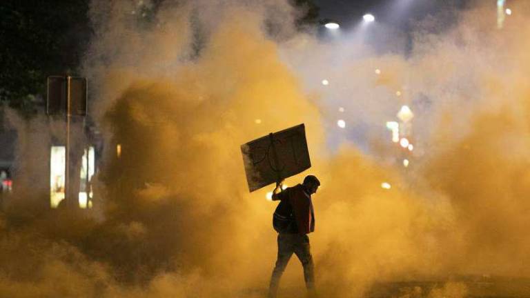 Pogled na proteste iz časa pandemije